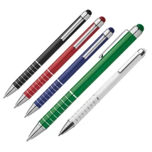 Fém gyűrűs toll érintővel